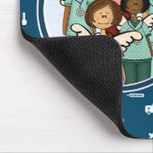 Verpleegkundigen zijn echte Angels op Aarde Muismat (Hoek)