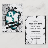 verpleegkundigen zijn het anatomische hart van de  visitekaartje (Voorkant / Achterkant)