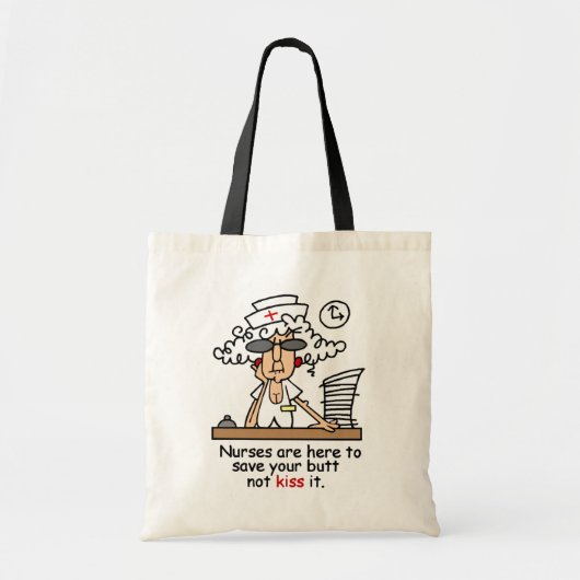 Verpleegkundigen zijn hier om... tote bag (Voorkant)