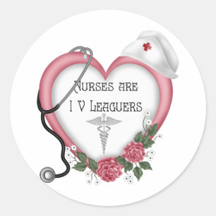 VERPLEEGKUNDIGEN ZIJN IV LEAGUERS STICKER