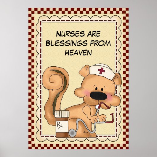 Verpleegkundigen zijn poster (Voorkant)