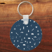 Verpleegkundigen zijn Real Angels op aarde. Cadeau Sleutelhanger (Achterkant)