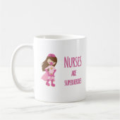 Verpleegkundigen zijn Superhelden Koffiemok (Links)