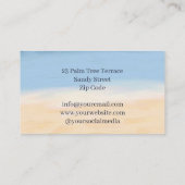 Verpleegkundigen Zorgverzekering Kieuwstrand Visitekaartje (Achterkant)