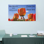 Verpleegkundigen Zorgverzekering Spandoek (Beurs)