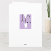 Verpleegkundigenkaart voor Afstuderen Kaart (Achterkant)