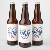 Verpleegkunsthonger Bier Etiket (Flessen)