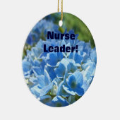 Verpleegleider! giftefornamenten U bent de grootst Keramisch Ornament (Rechts)