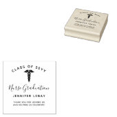Verpleeglijk Afstuderen Dank u het Monogram van he Rubberstempel (Gestempeld)