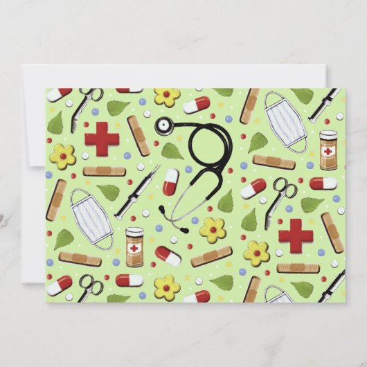 Verpleeglijk Afstuderen Kaart (Achterkant)