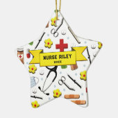 Verpleeglijk Afstuderen Keramisch Ornament (Links)