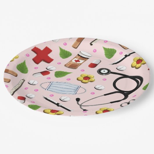 Verpleeglijk Afstuderen Papieren Bordje (Gekanteld)