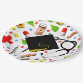 Verpleeglijk Afstuderen Papieren Bordje (Gekanteld)