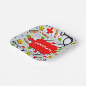 Verpleeglijk Afstuderen Papieren Bordje (Gebogen)