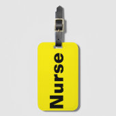 Verpleeglijk Bagagelabel (Voorkant (verticaal))