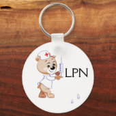 Verpleeglijk Beer Sleutelhanger (Voorkant)