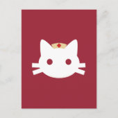 Verpleeglijk Kat Briefkaart (Voorkant)
