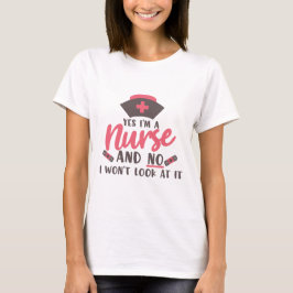 Verpleeglijk Shirt, verpleegster, cadeau voor haar T-shirt
