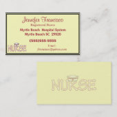 Verpleeglijk Visitekaartje (Voorkant / Achterkant)
