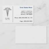 Verpleeglijk Visitekaartje (Voorkant / Achterkant)