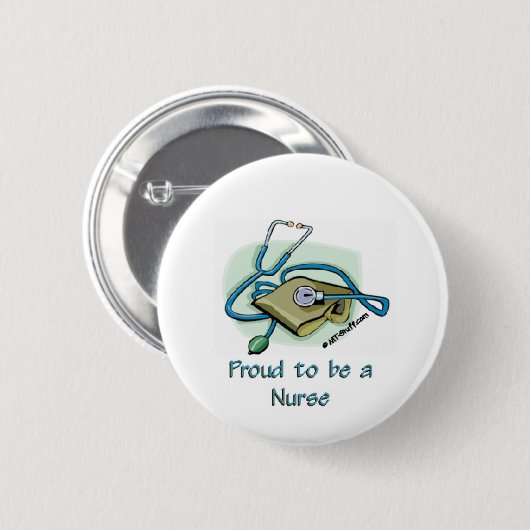 Verpleegpride1 Ronde Button 5,7 Cm (Voorkant /achterkant)