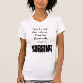 Verpleegprijsopgave, verpleegkundig Shirt (Voorkant)