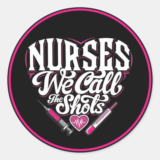 Verpleegprijzen Ronde Sticker (Voorkant)