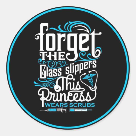 Verpleegprijzen Ronde Sticker (Voorkant)