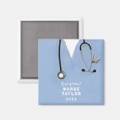 Verpleegscholen Verpleegscholen Afstuderen Gift Magneet (Voorkant / Achterkant)