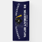 Verpleegscholen voor Afstuderen van verpleegschole Spandoek (Verticaal)