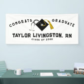 Verpleegscholen voor Afstuderen van verpleegschole Spandoek (Beurs)