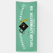 Verpleegscholen voor Afstuderen van verpleegschole Spandoek (Verticaal)