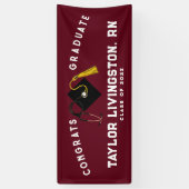 Verpleegscholen voor Afstuderen van verpleegschole Spandoek (Verticaal)