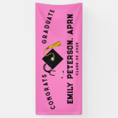 Verpleegscholen voor Afstuderen van verpleegschole Spandoek (Verticaal)