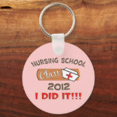 Verpleegschool 2012 Afstuderen Sleutelhanger (Voorkant)