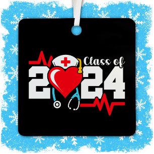 Verpleegschool Afstuderen 2024 Verpleegkundig Afst Metalen Ornament