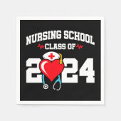 Verpleegschool Afstuderen 2024 Verpleegkundig Afst Servet (Voorkant)