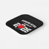 Verpleegschool Afstuderen 2025 Verpleegkundig Afst Papieren Bordje (Gebogen)