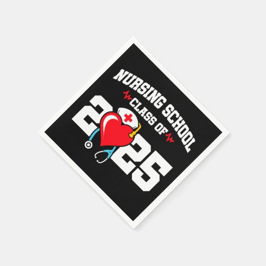 Verpleegschool Afstuderen 2025 Verpleegkundig Afst Servet (Hoek)