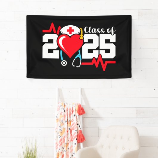 Verpleegschool Afstuderen 2025 Verpleegkundig Afst Spandoek (Insitu)