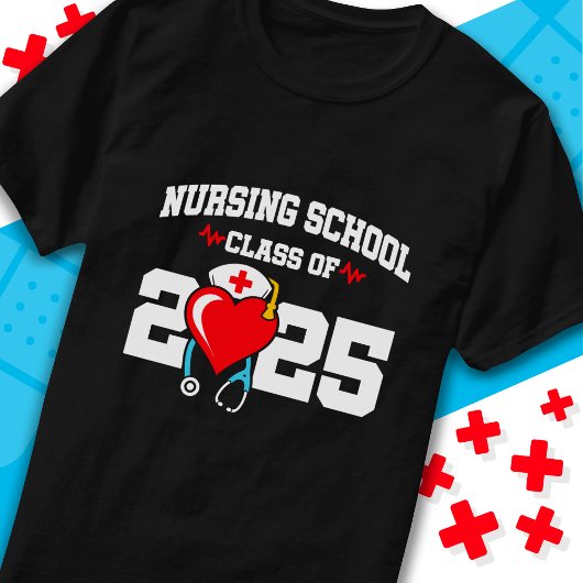 Verpleegschool Afstuderen 2025 Verpleegkundig Afst T-shirt