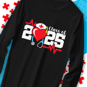 Verpleegschool Afstuderen 2025 Verpleegkundig Afst T-shirt