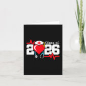 Verpleegschool Afstuderen 2026 Verpleegkundig Afst Kaart (Voorkant)