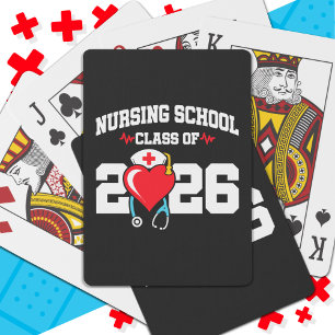 Verpleegschool Afstuderen 2026 Verpleegkundig Afst Pokerkaarten