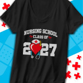 Verpleegschool Afstuderen 2027 Verpleegkundig Afst T-shirt