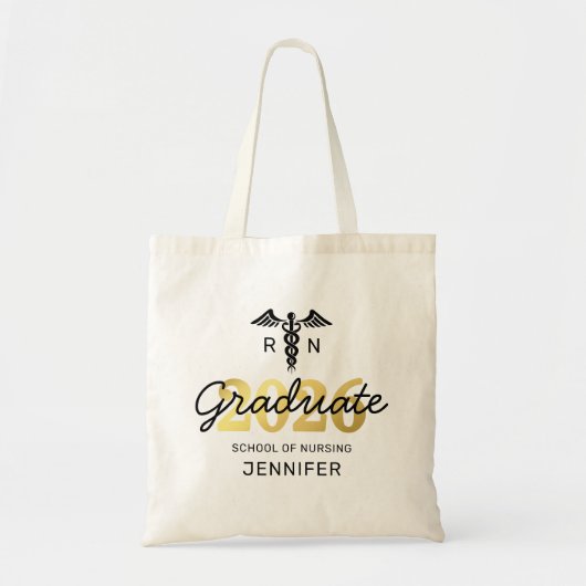 Verpleegschool Afstuderen | Klasse 2023 Canvas tas (Voorkant)