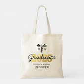 Verpleegschool Afstuderen | Klasse 2023 Canvas tas (Achterkant)