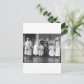 Verpleegschool, begin jaren 1900 briefkaart (Staand voorkant)