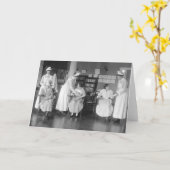 Verpleegschool, begin jaren 1900 kaart (Gele Bloem)