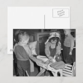 Verpleegschool: jaren veertig briefkaart (Voorkant / Achterkant)